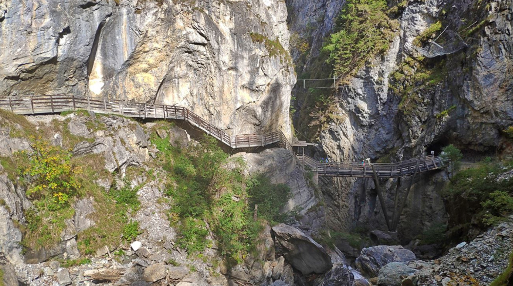 Kitzlochklamm szurdok